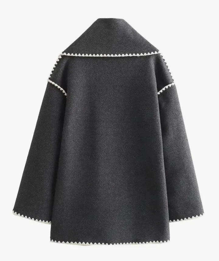 Evie – Manteau long au style élégant et naturel