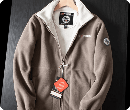 Marcos - Veste doublée au style polaire masculin