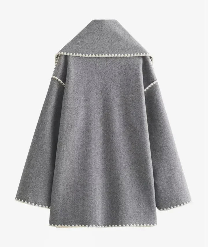 Evie – Manteau long au style élégant et naturel