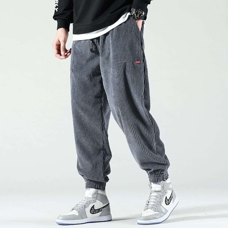 Bizen - Jogging style velours côtelé pour hommes