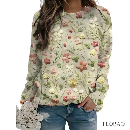 Flora - Pull Floral