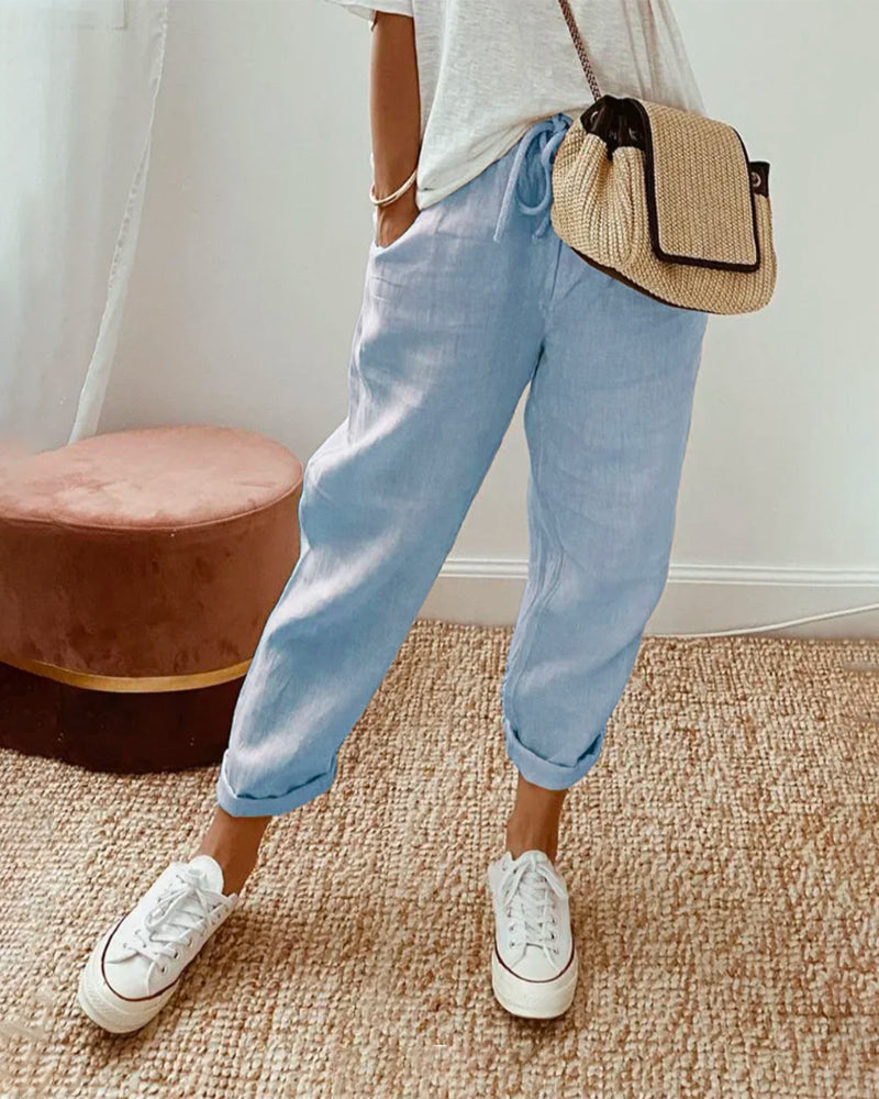Cris - Pantalons décontractés légers
