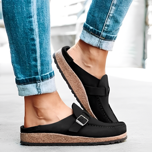 Lea - Sandales style mocassins pour femme