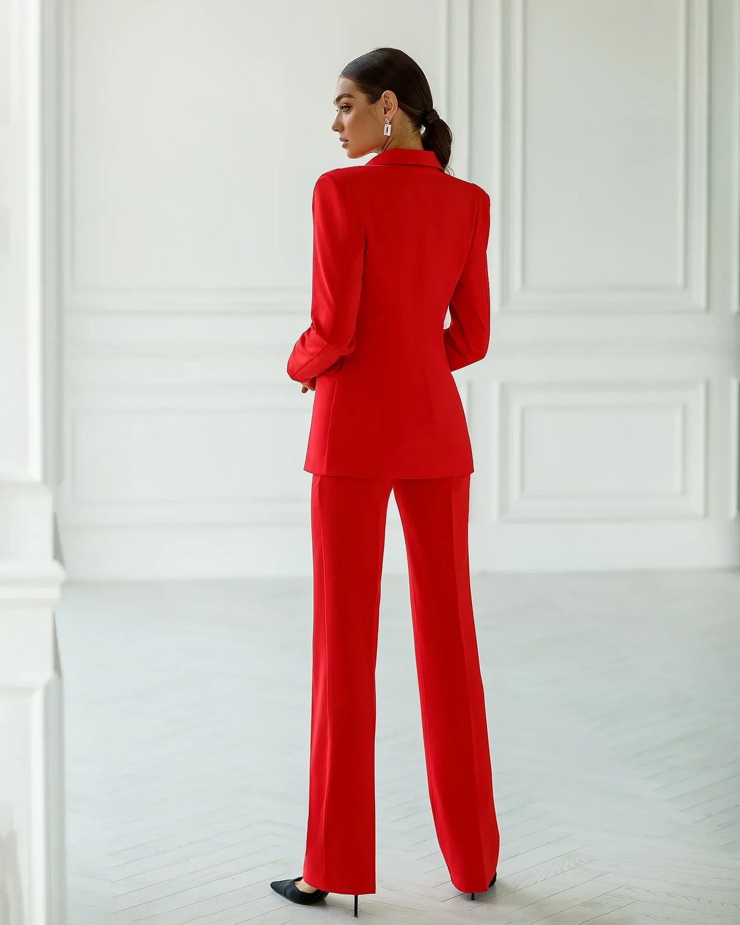 Afra - Costume Élégant Pantalon et Blazer