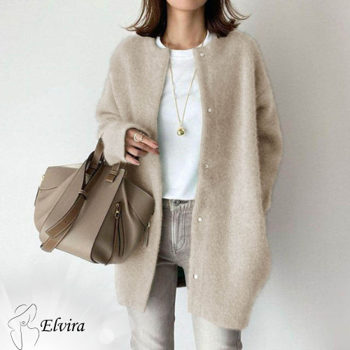 Elvira – Gilet boutonné au style raffiné