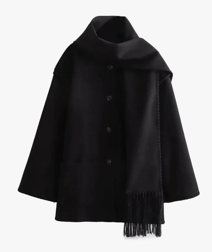 Evie – Manteau long au style élégant et naturel