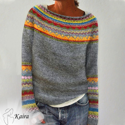 Kaira – Pull Style Rétro