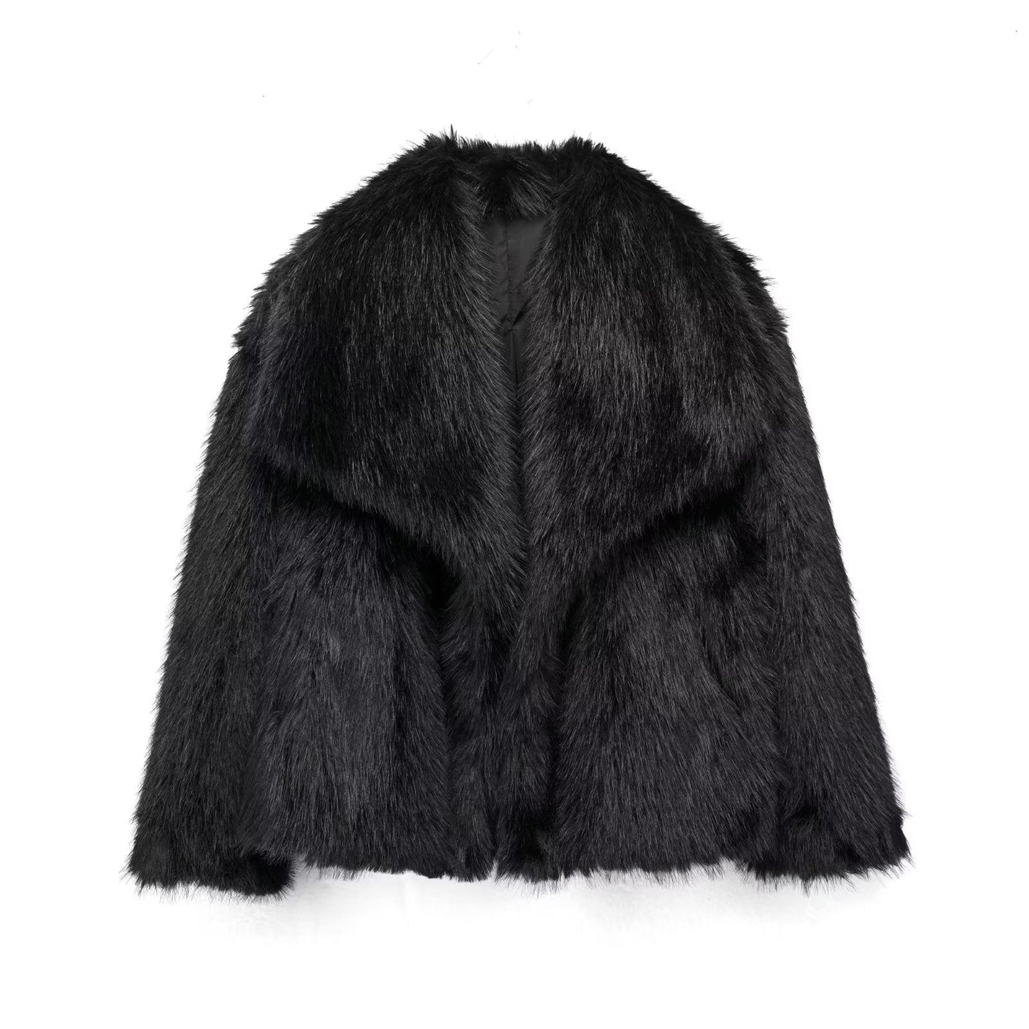 Sophie – Manteau au style pelucheux et élégant