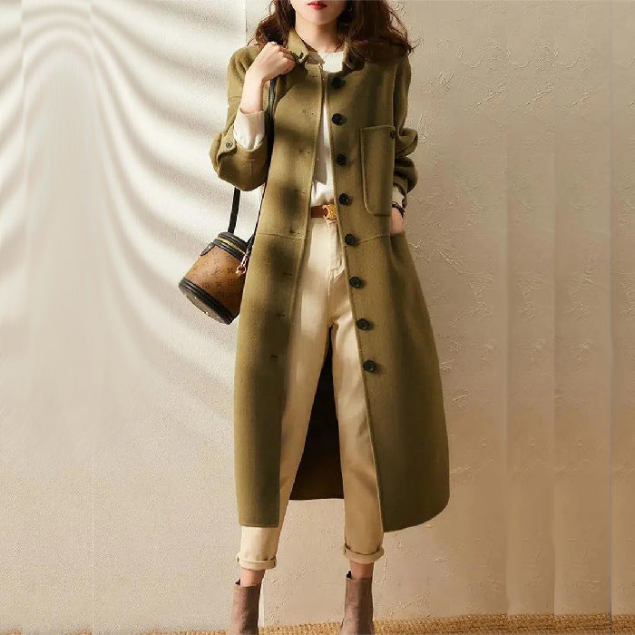 Millie – Manteau long au style épuré et sophistiqué