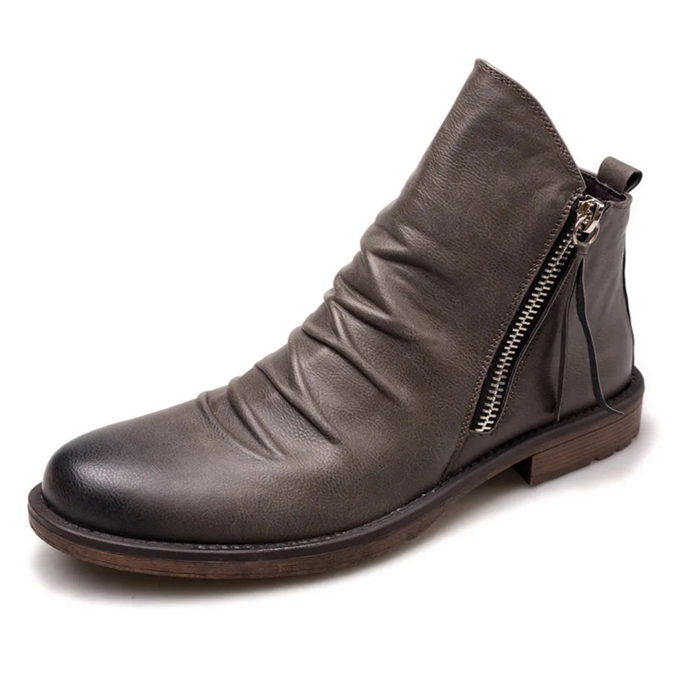 Urian - Bottes pour homme en similicuir
