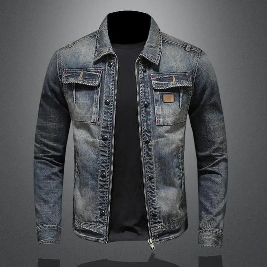 Leo - Veste en denim pour hommes