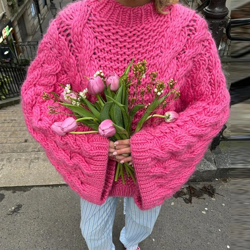 Monika - Pull au style oversize à l’allure décontractée