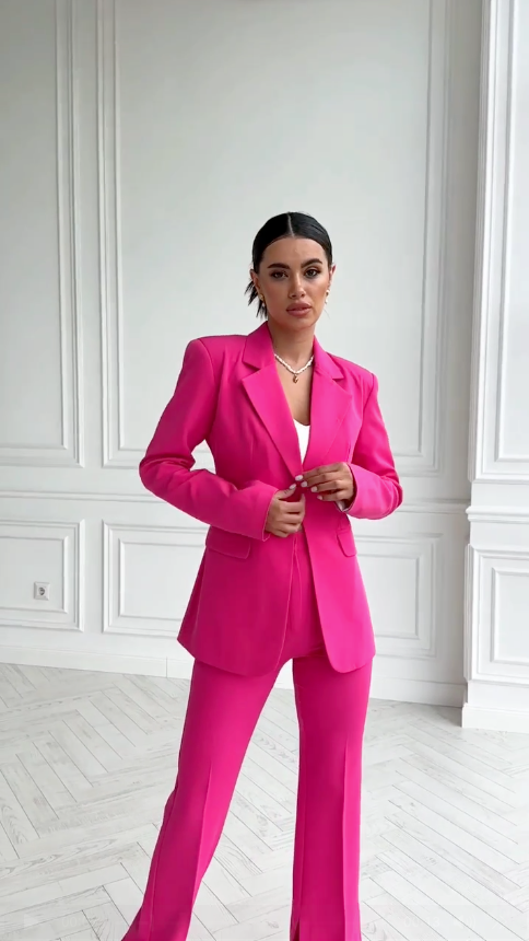 Afra - Costume Élégant Pantalon et Blazer