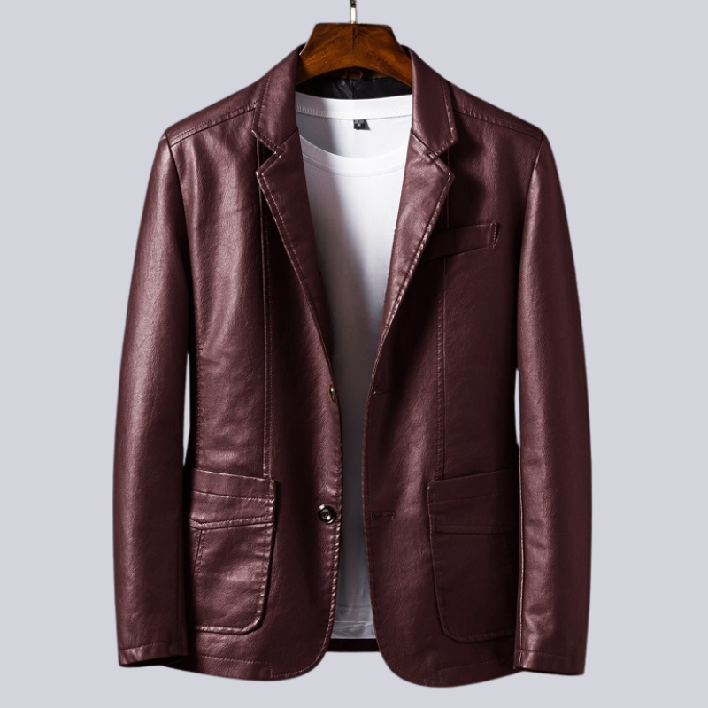 Sebastian - Veste en similicuir pour homme