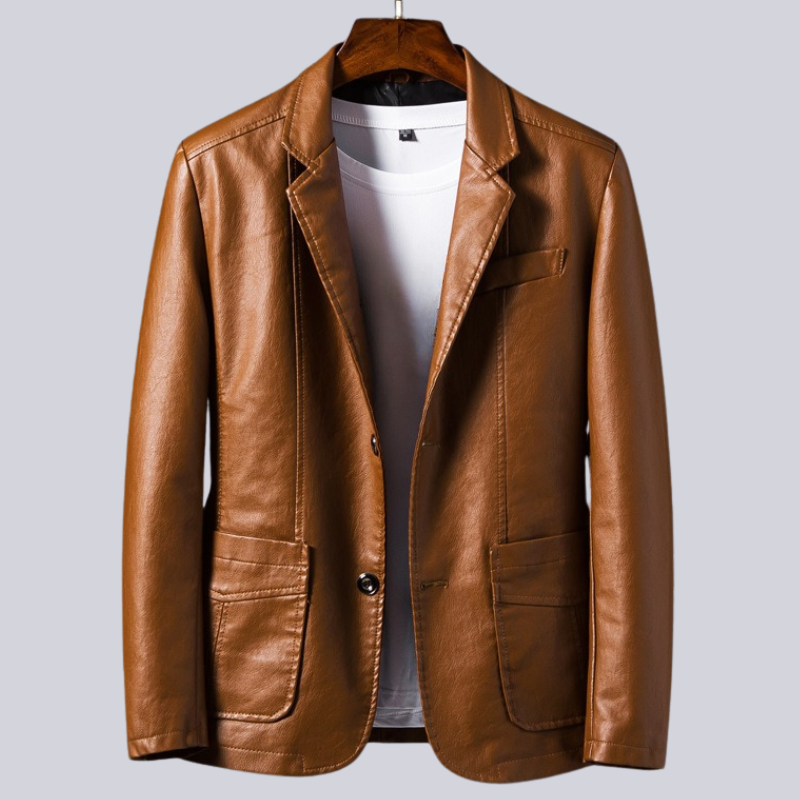 Sebastian - Veste en similicuir pour homme