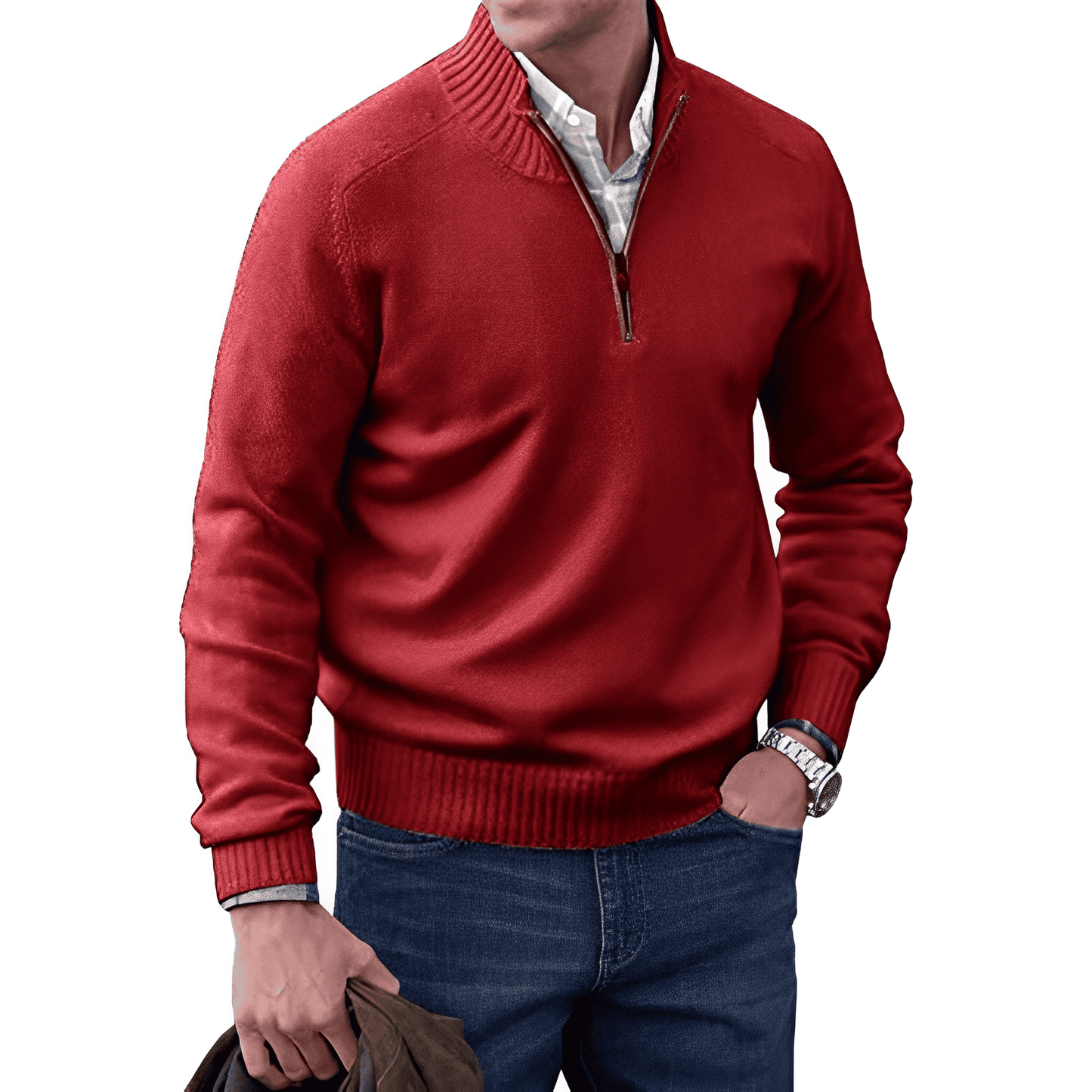 Ciro – Pull texturé au style casual masculin