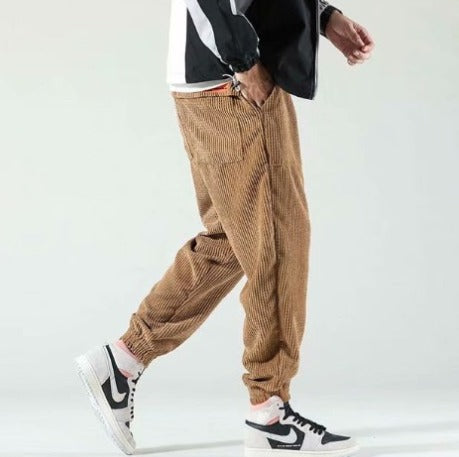 Bizen - Jogging style velours côtelé pour hommes