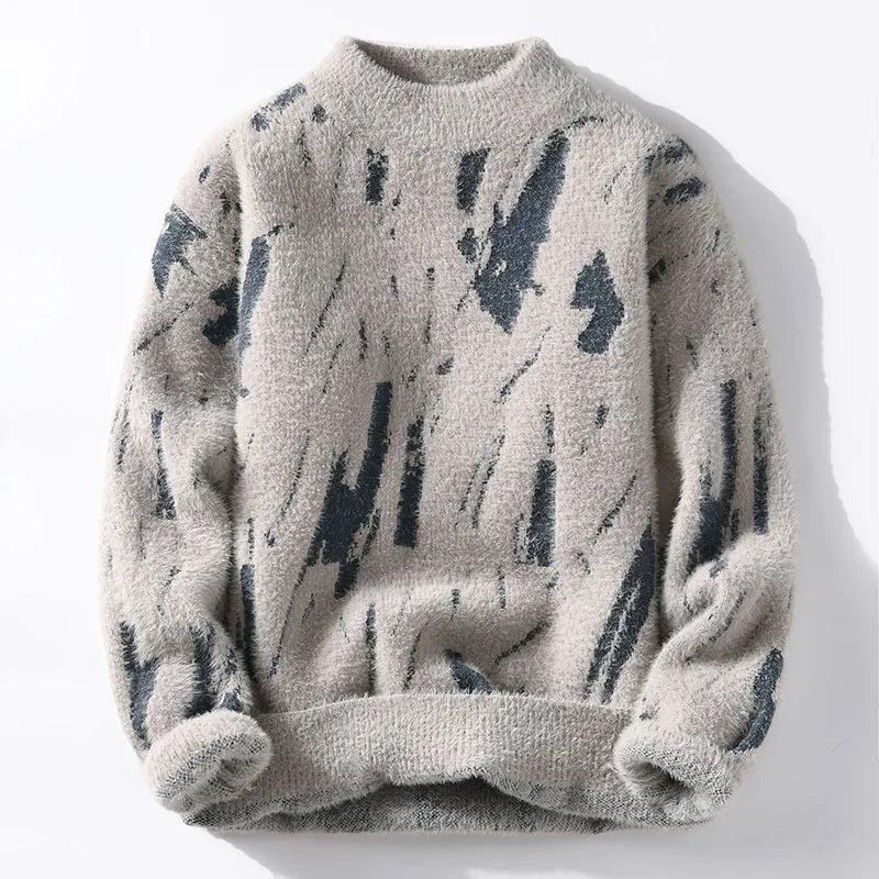 Eli – Pull unisexe en tissu style polaire