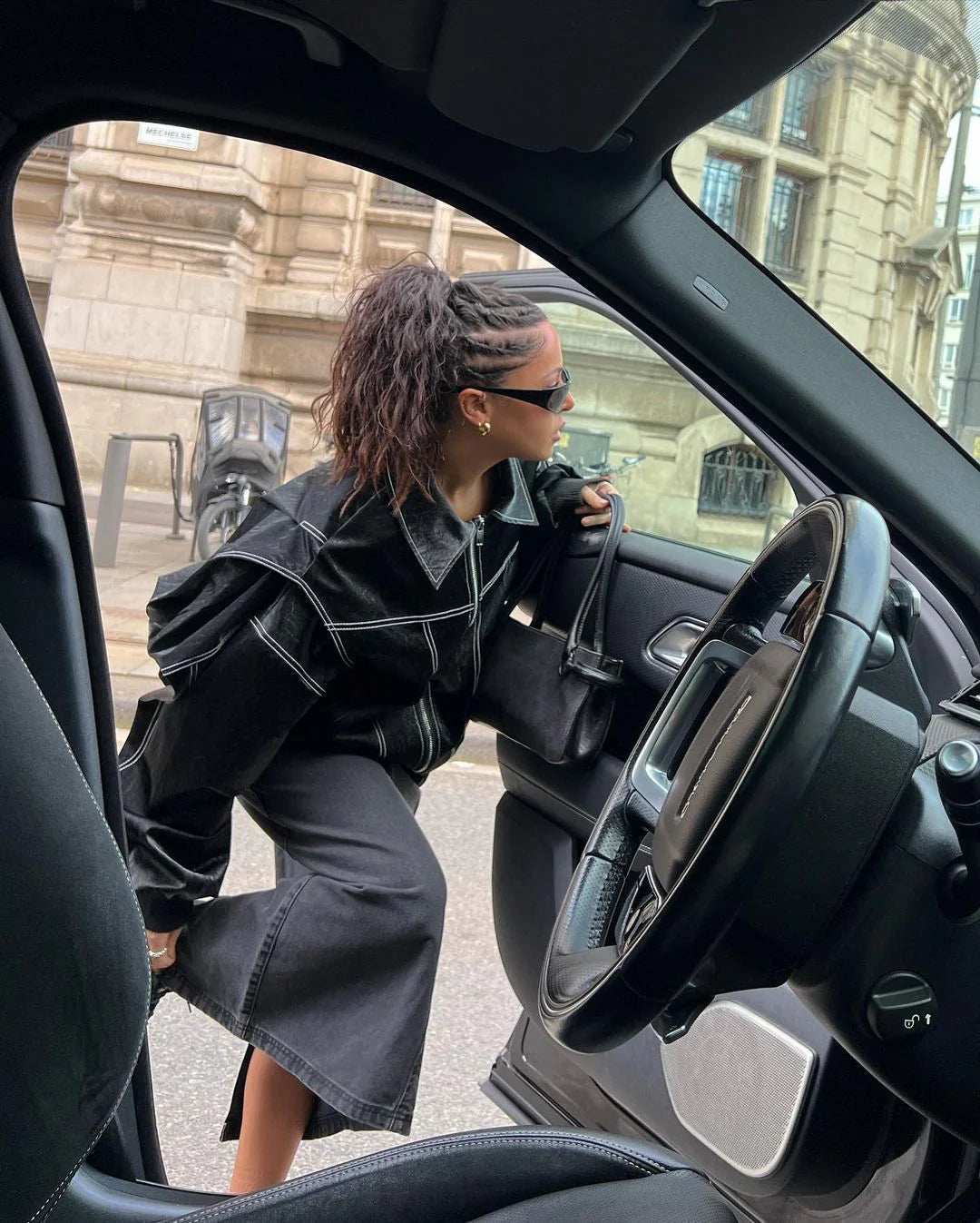 Faye – Veste à coupe ample au style moderne