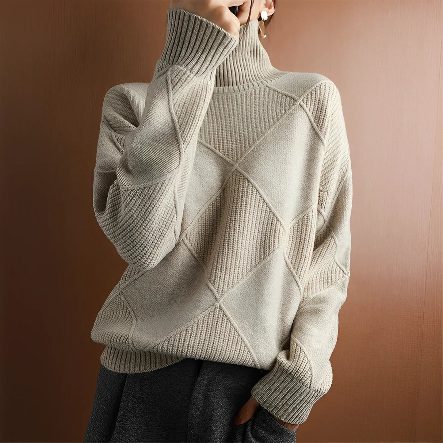 Zara - Pull Col Montant