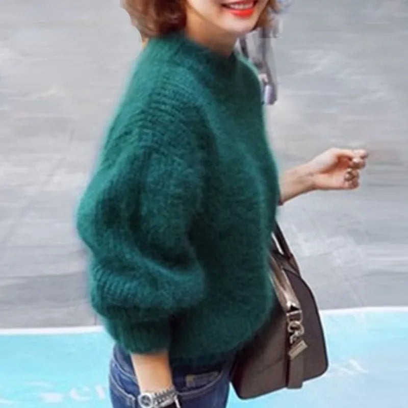 Idalia – Pull doux au style vintage raffiné