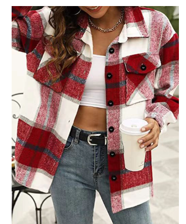 Magda - Chemise style  bûcheron pour femmes