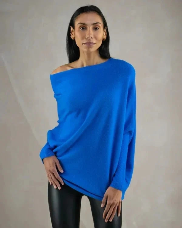 Marce - Pull Drapé Asymétrique