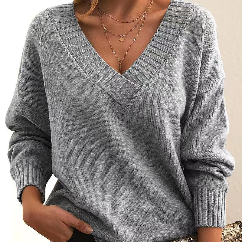 Inaya - Pull décontracté à col en V