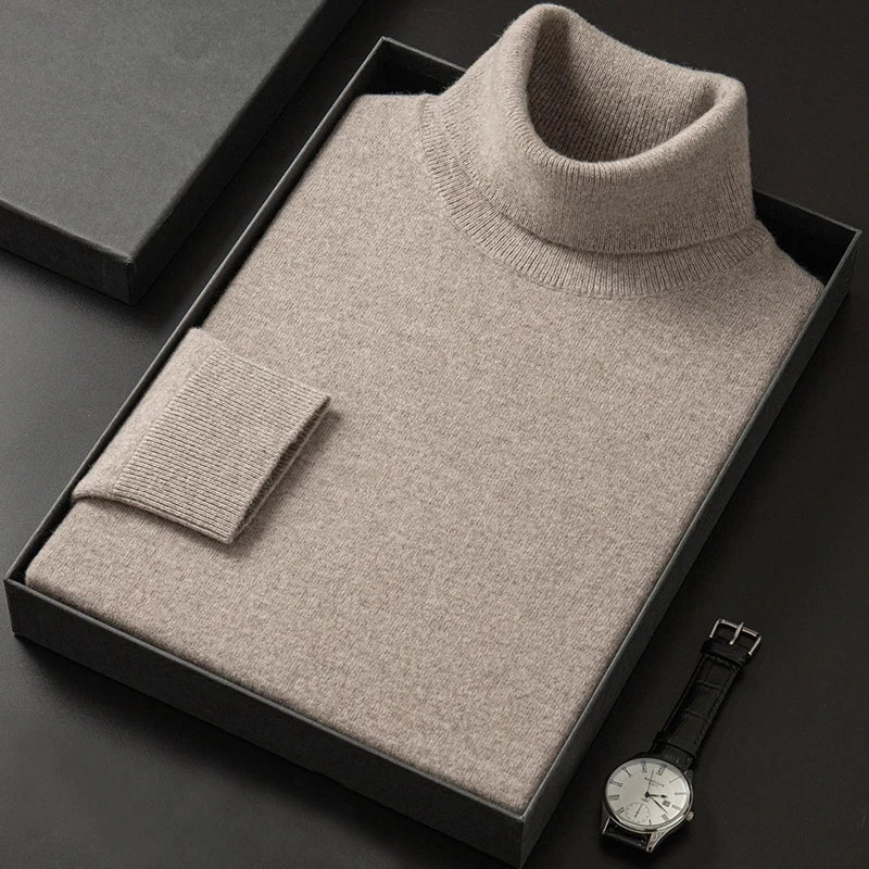 Zack - Pull à col roulé pour hommes