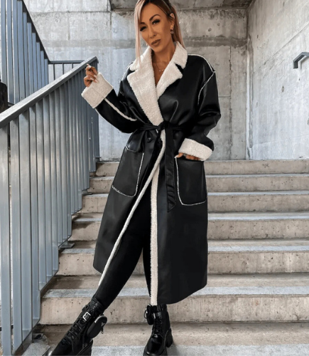 Irina - L’élégance d’un manteau au style moderne