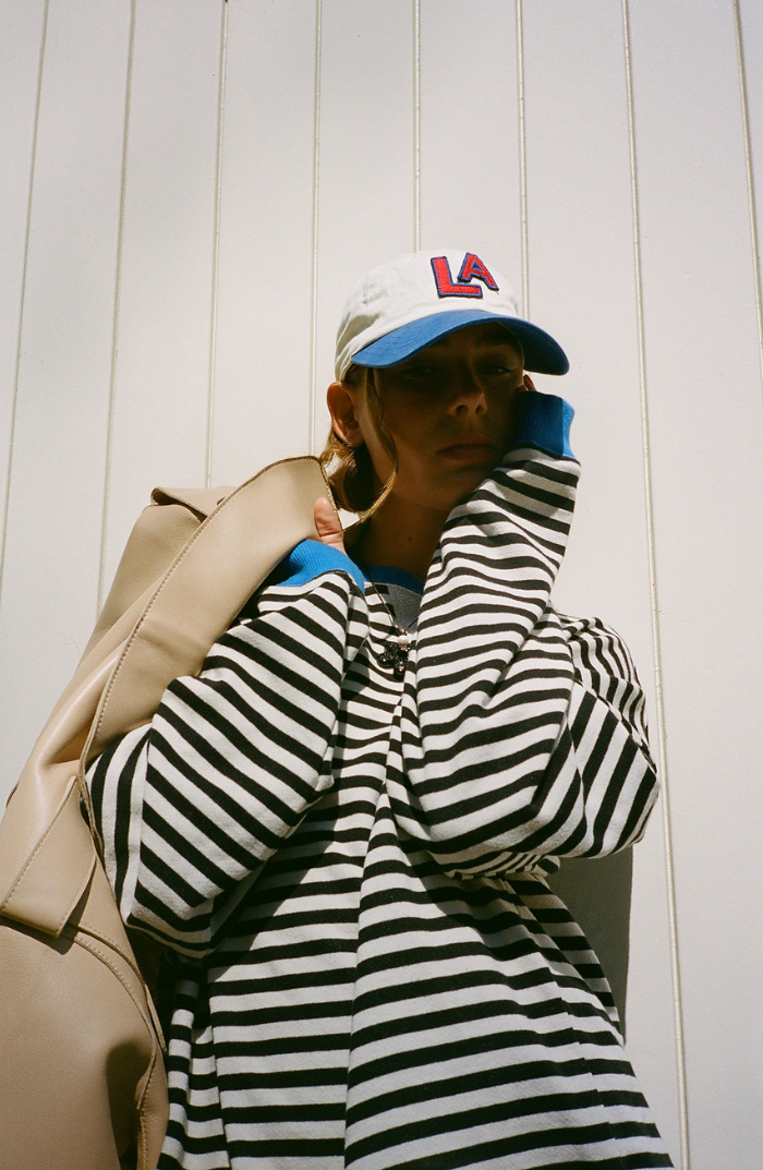Maya - Pull oversized à rayures