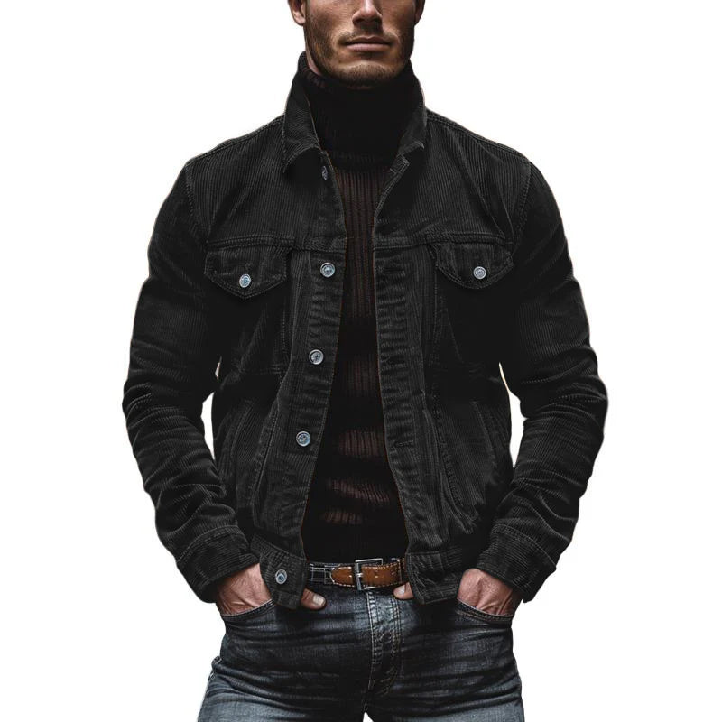 Eddie - Veste en velours côtelé vintage pour hommes