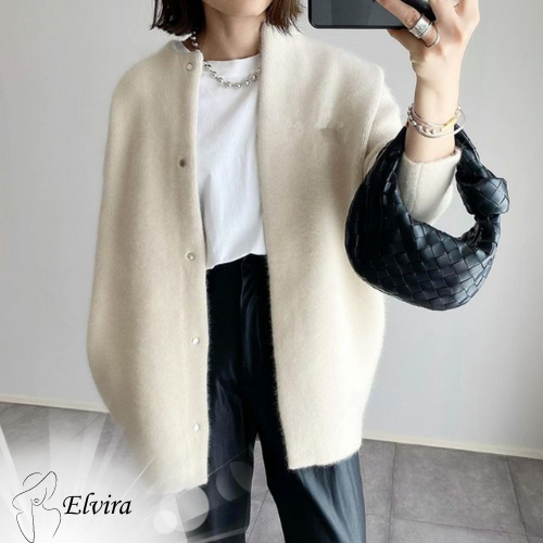 Elvira – Gilet boutonné au style raffiné