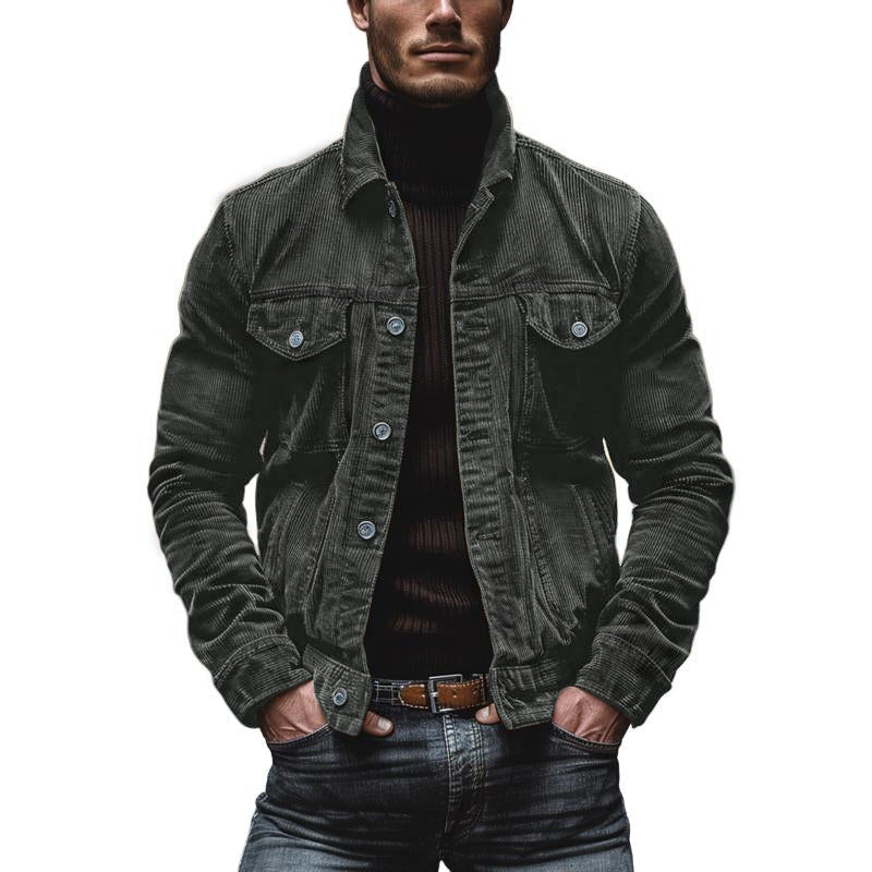 Eddie - Veste en velours côtelé vintage pour hommes