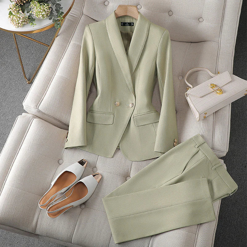 Kalea - Ensemble Blazer et Pantalon en Deux Pièces