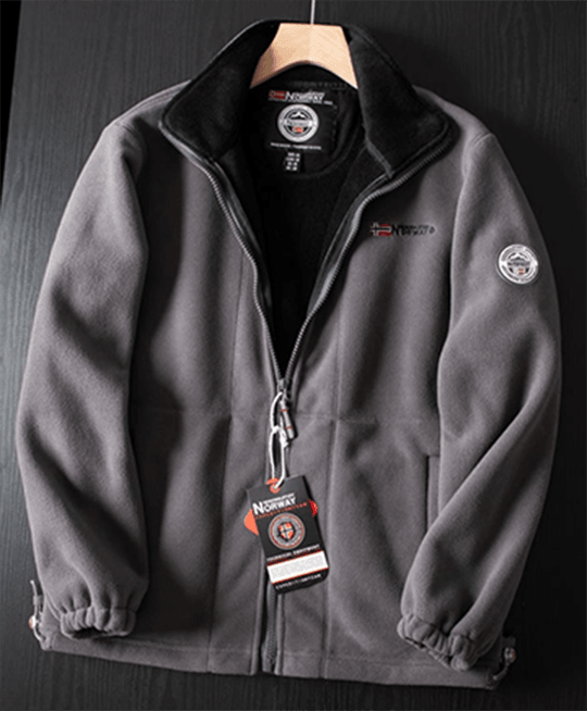 Marcos - Veste doublée au style polaire masculin