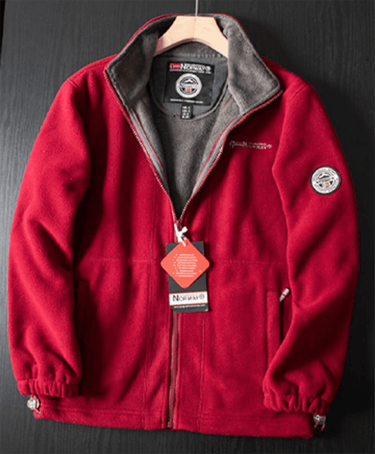 Marcos - Veste doublée au style polaire masculin