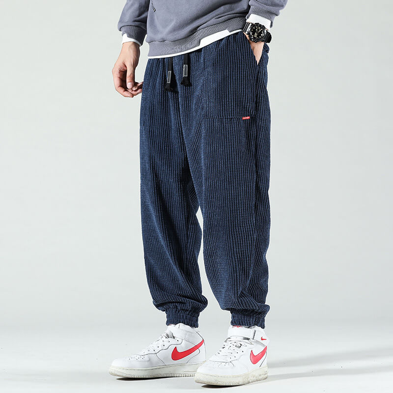 Bizen - Jogging style velours côtelé pour hommes