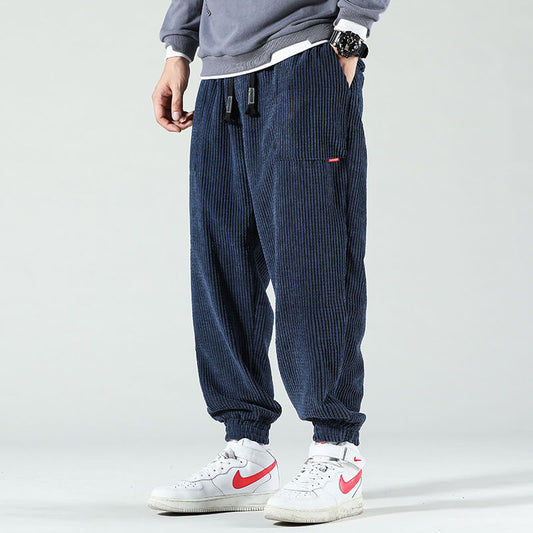Bizen - Jogging style velours côtelé pour hommes