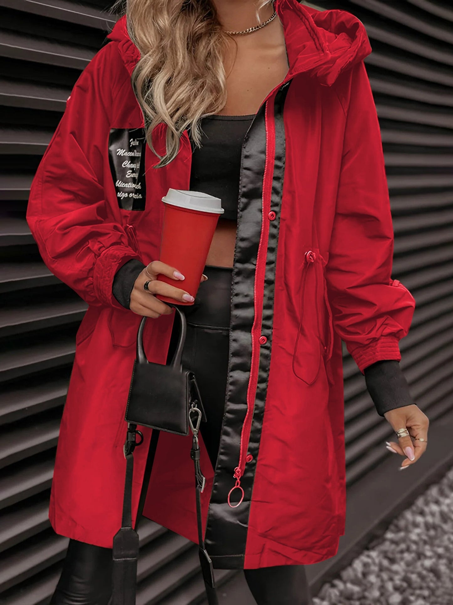 Evelin - Veste à capuche à manches longues