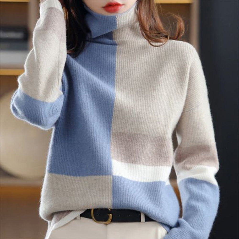 Duna - Pull Col Montant