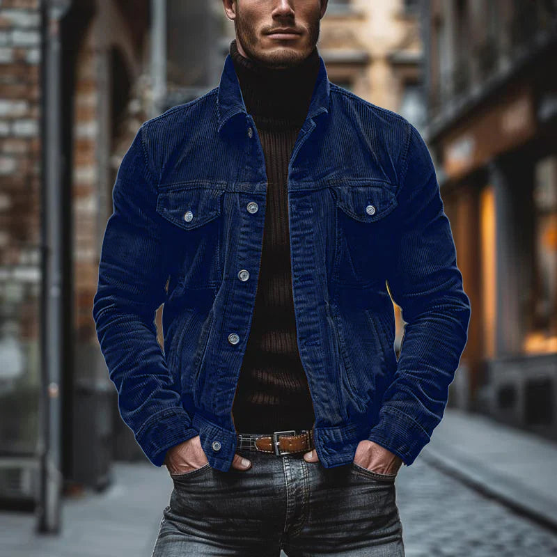 Eddie - Veste en velours côtelé vintage pour hommes