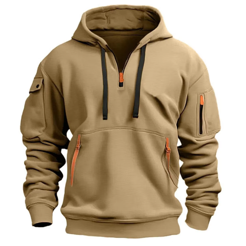 Joan - Sweat à capuche de sport pour homme