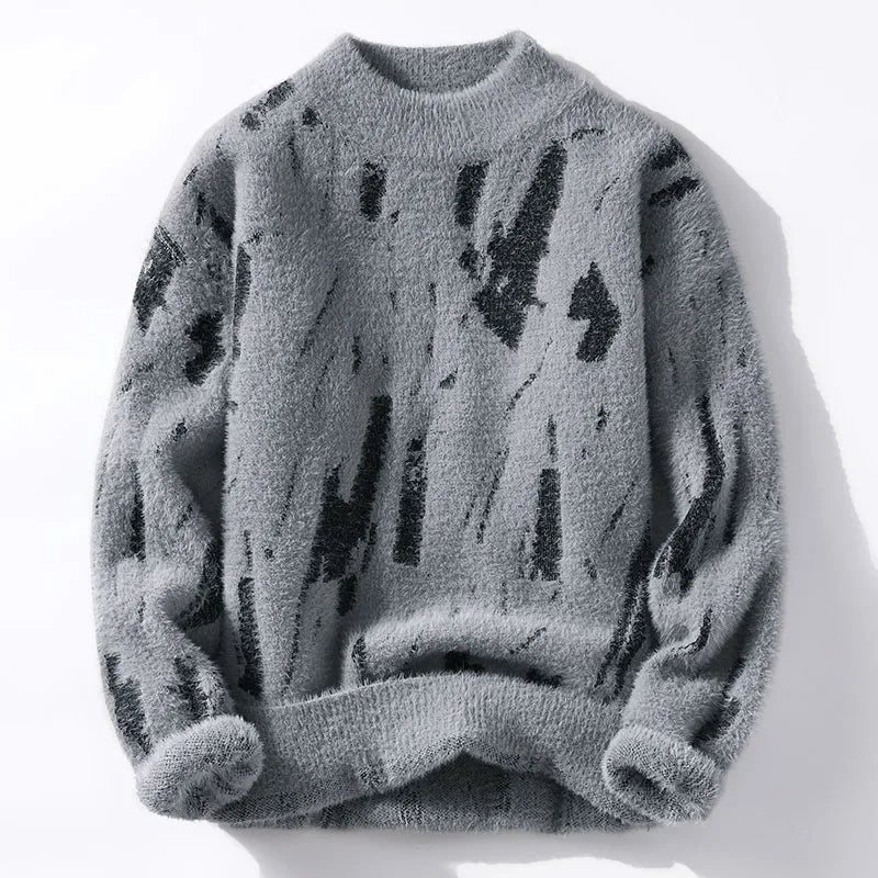Eli – Pull unisexe en tissu style polaire