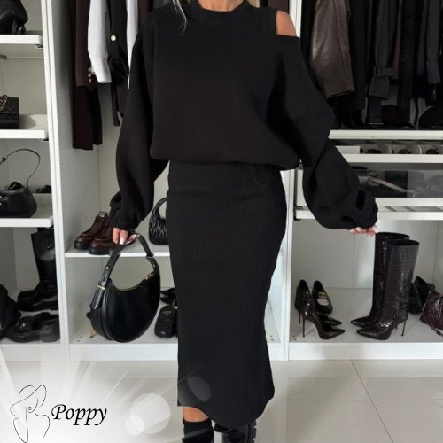 Poppy - Ensemble deux pièces - Robe et Pull