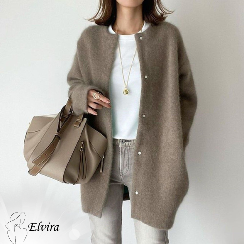 Elvira – Gilet boutonné au style raffiné