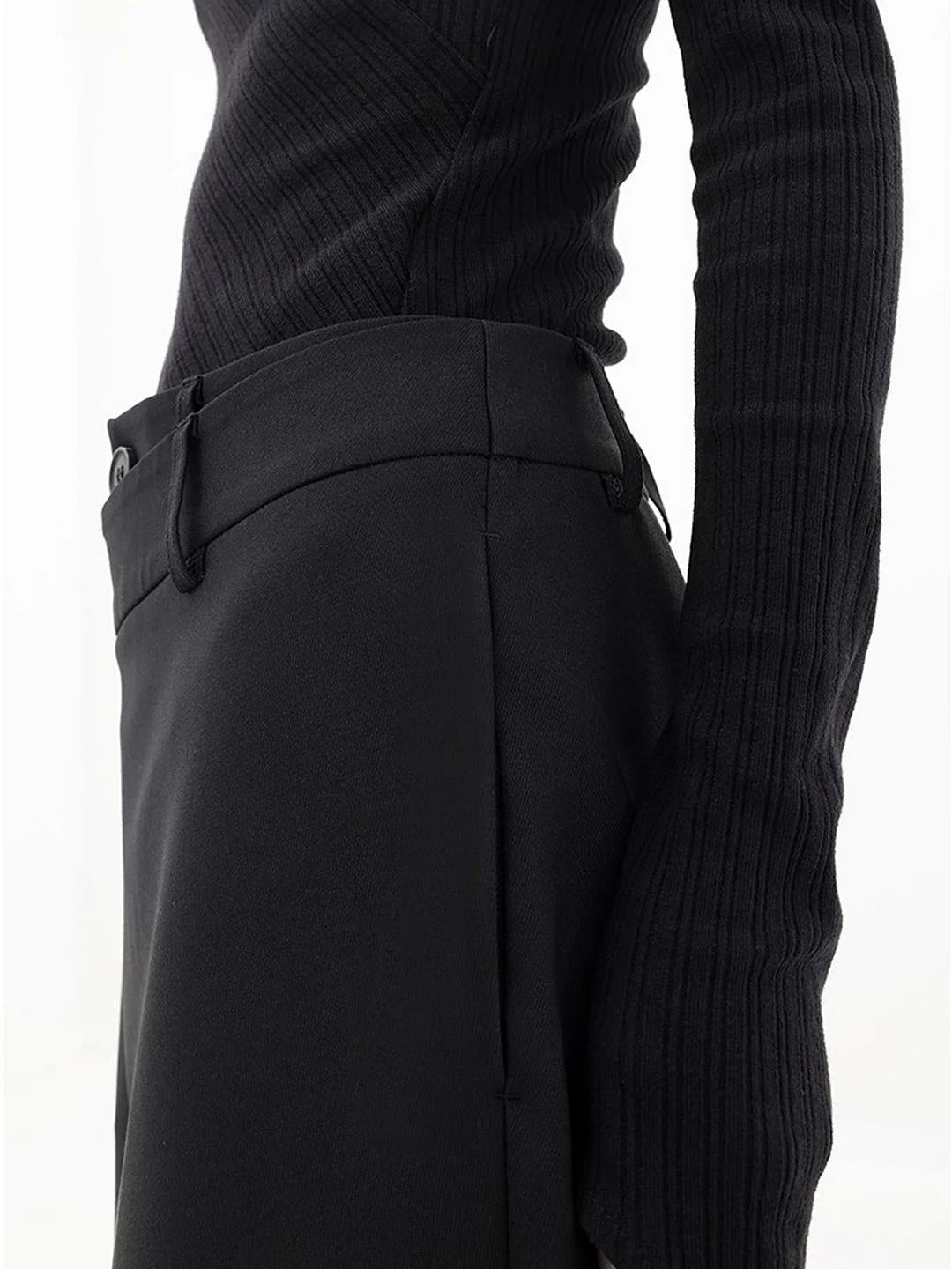 Tina - Pantalon Large à Croisé pour Femmes