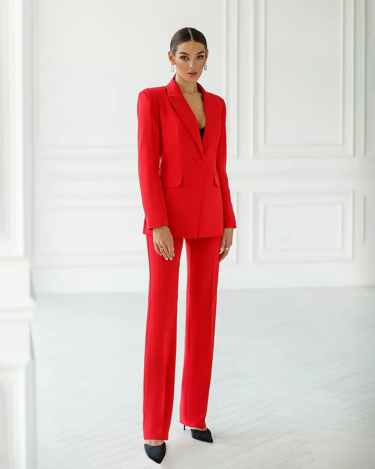 Afra - Costume Élégant Pantalon et Blazer