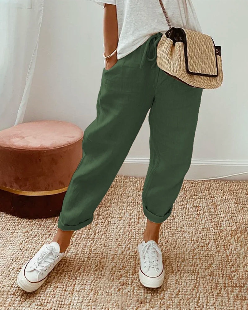 Cris - Pantalons décontractés légers
