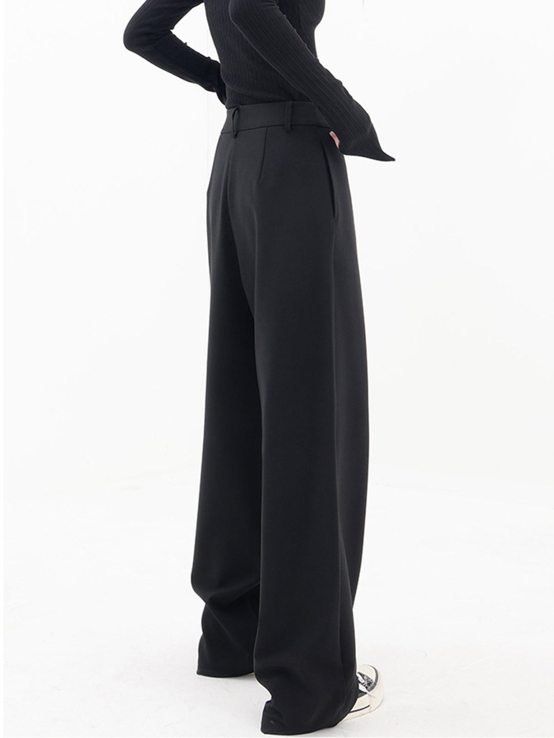 Tina - Pantalon Large à Croisé pour Femmes